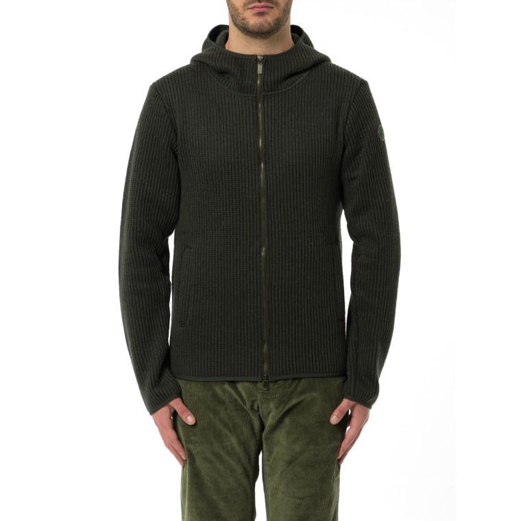 Pullover con zip Colmar a coste