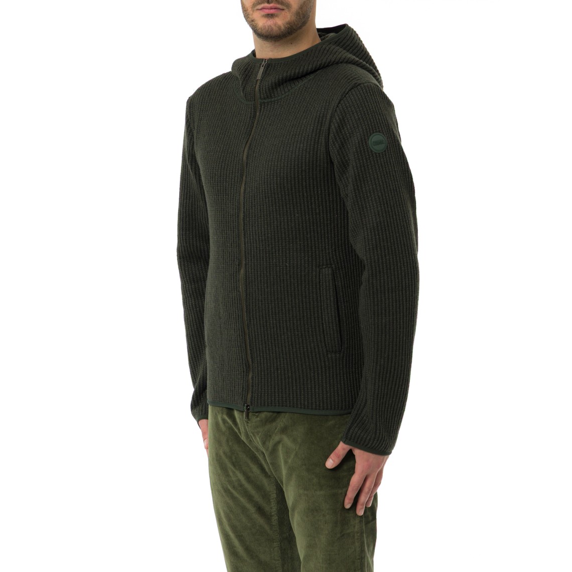Pullover con zip Colmar a coste