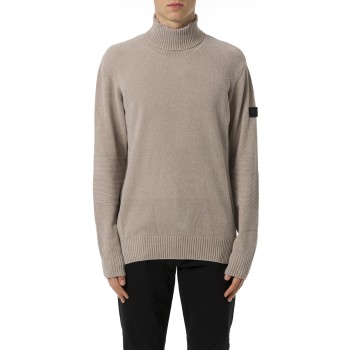 Maglia a Collo Alto Prampolini in Tricot di Ciniglia...