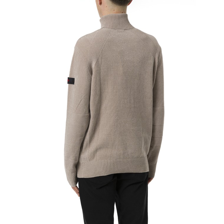 Maglia a Collo Alto Prampolini in Tricot di Ciniglia Peuterey