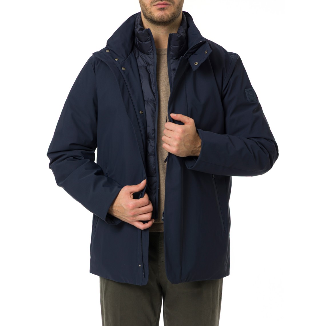 Field Jacket Con Interno Imbottito Harmont & Blaine
