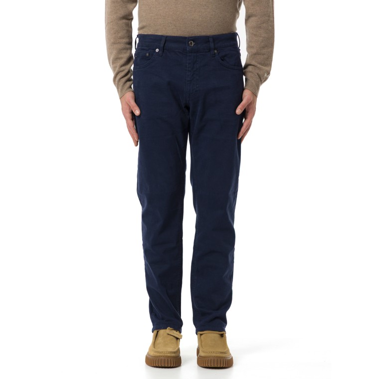 Pantaloni In Gabardine Narrow Fit Harmont & Blaine