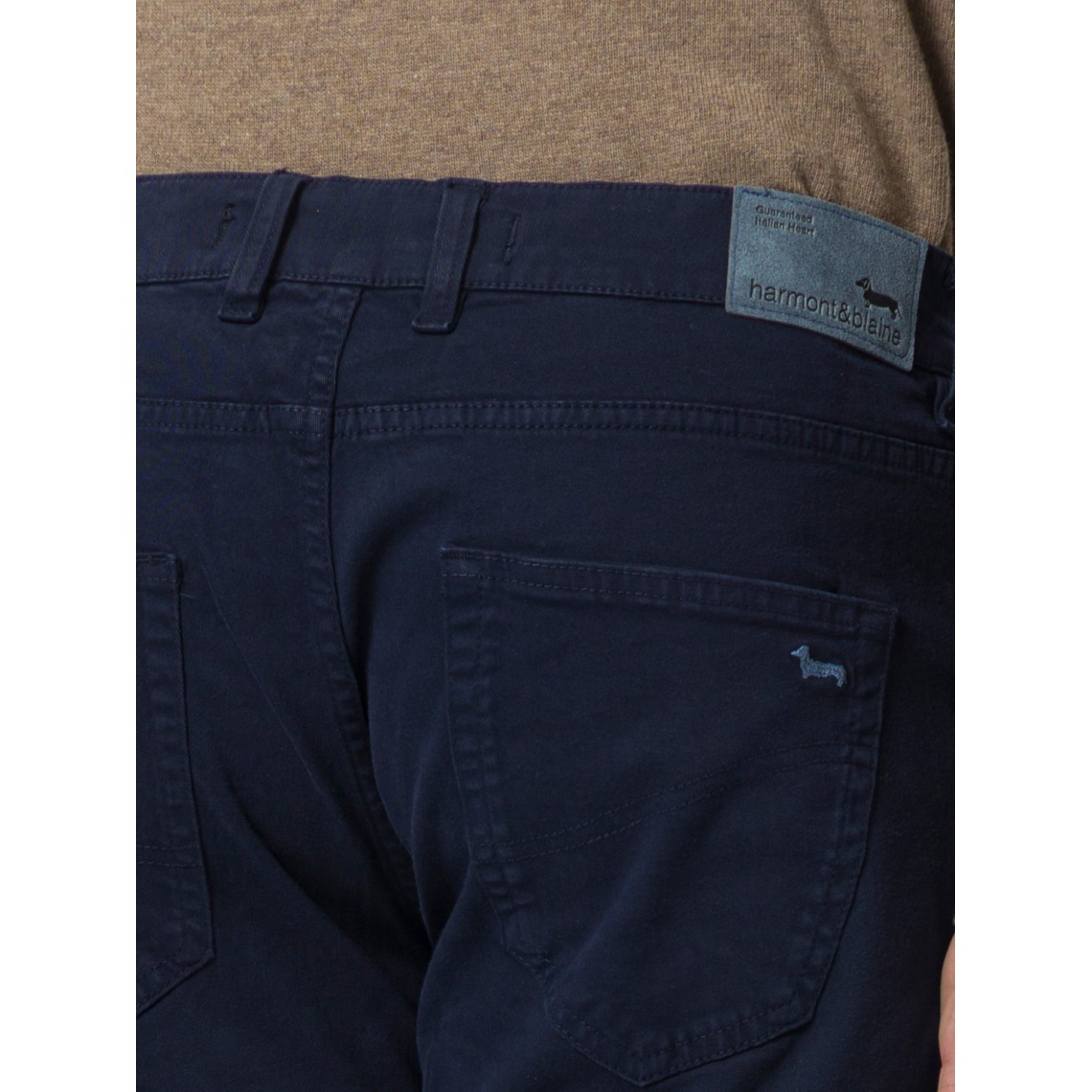 Pantaloni In Gabardine Narrow Fit Harmont & Blaine