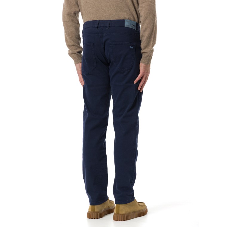 Pantaloni In Gabardine Narrow Fit Harmont & Blaine
