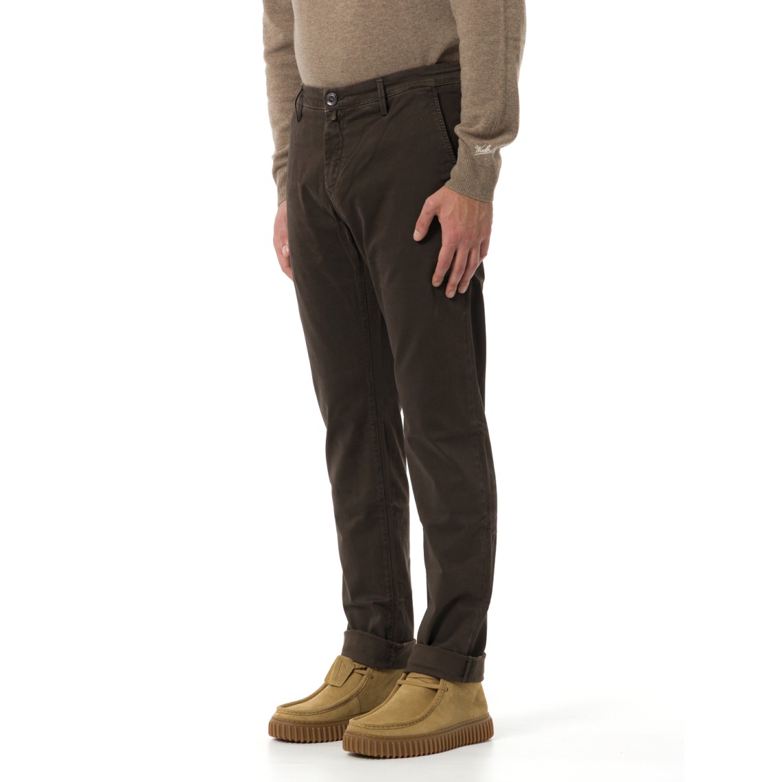 Pantaloni Jacob Cohen slim fit Bobby Gabardine