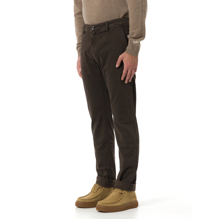 Pantaloni Jacob Cohen slim fit Bobby Gabardine