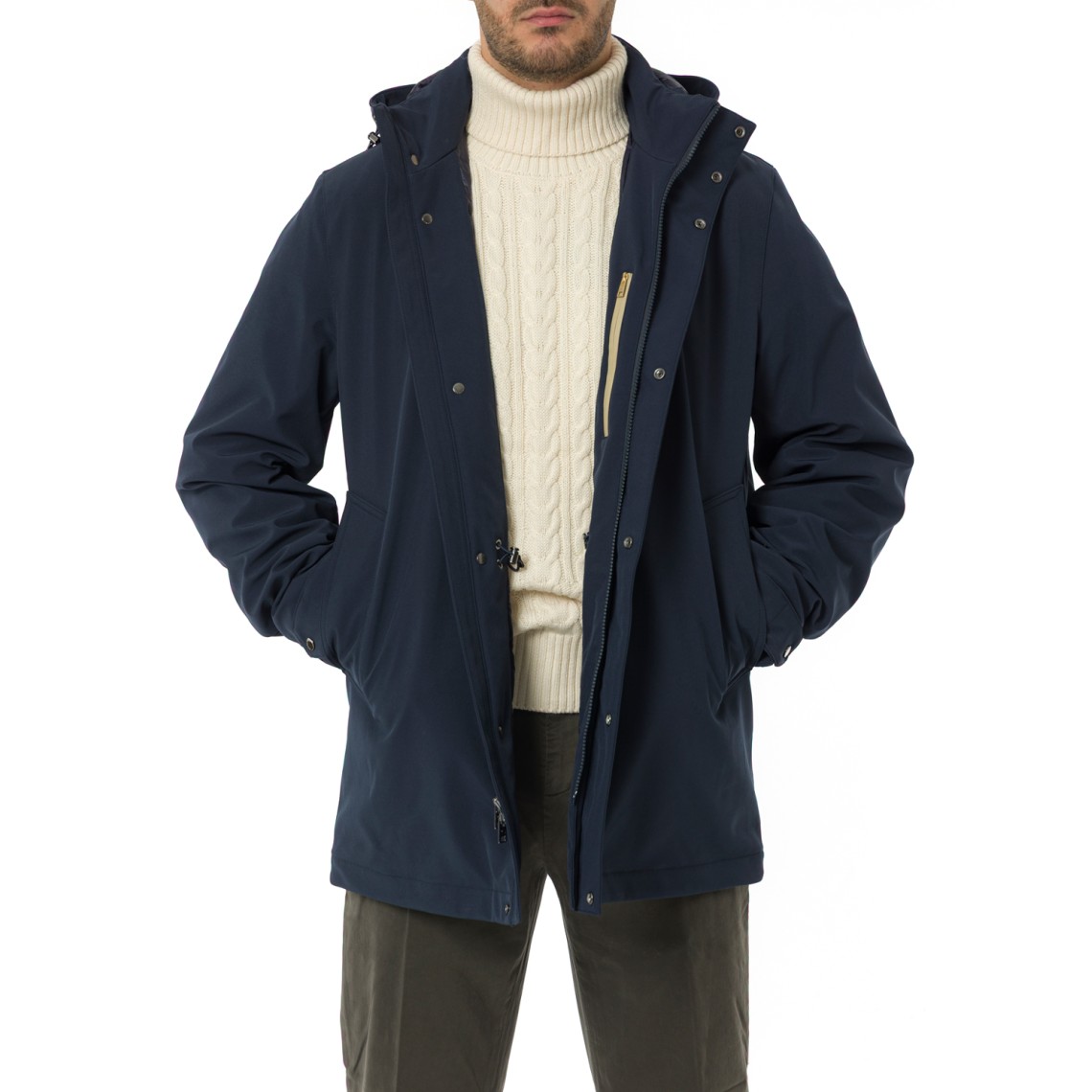 Cappotto Soft Shell Barrow Woolrich