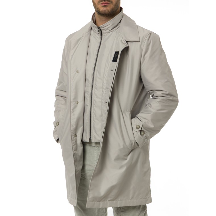 Morning Coat in Popeline Tecnico Fay