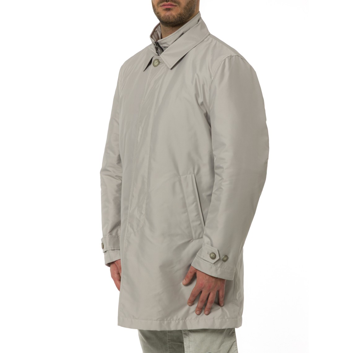 Morning Coat in Popeline Tecnico Fay