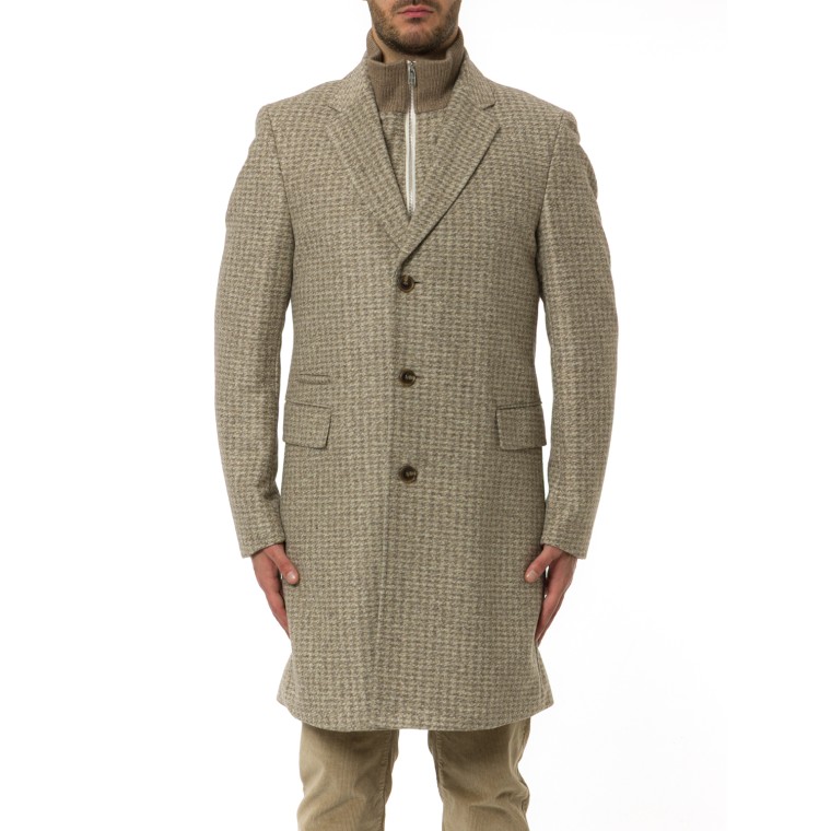 Cappotto slim fit Boss con interno rimovibile 