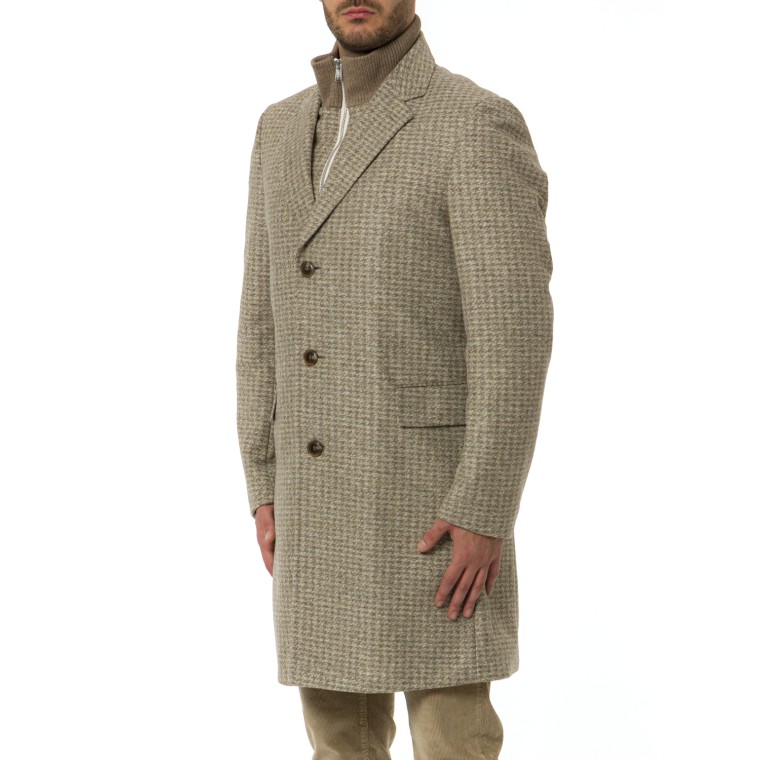 Cappotto slim fit Boss con interno rimovibile 