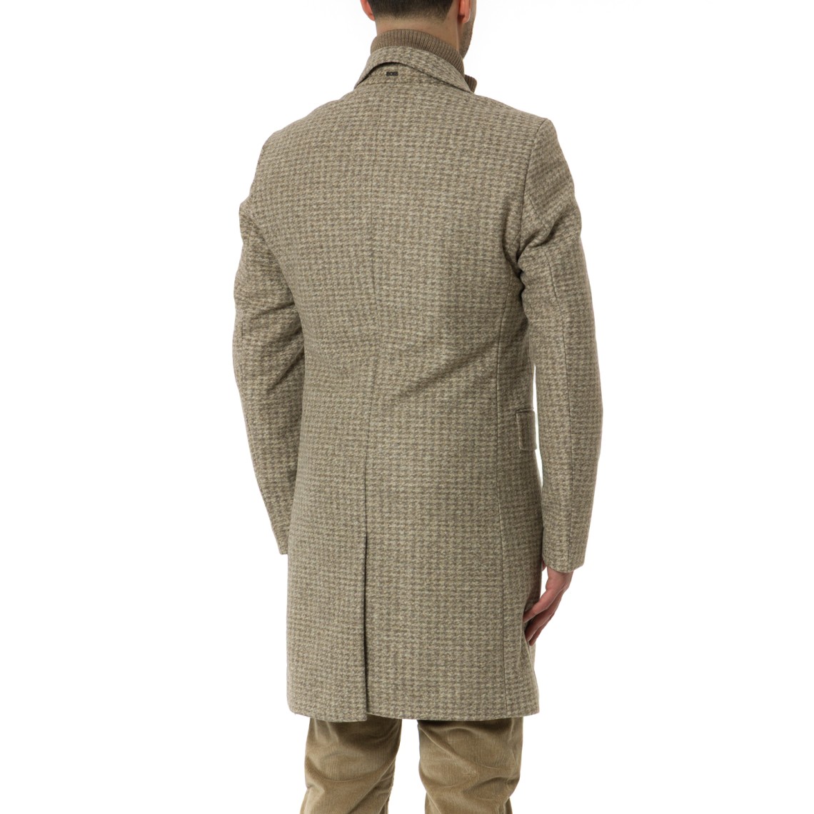 Cappotto slim fit Boss con interno rimovibile