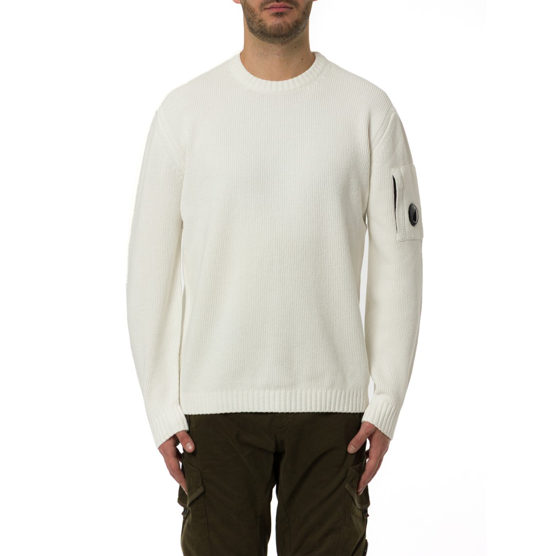 Maglione girocollo in ciniglia C.P. Company