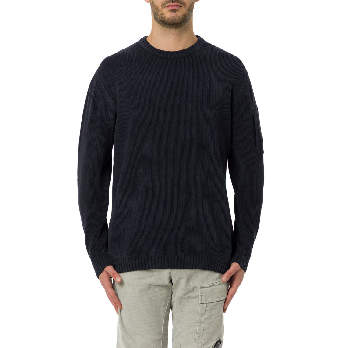 Maglione girocollo in ciniglia C.P. Company