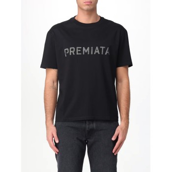 T-shirt in cotone con logo Premiata