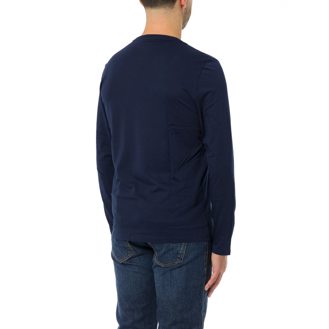 T-shirt in cotone Pima a maniche lunghe Lacoste
