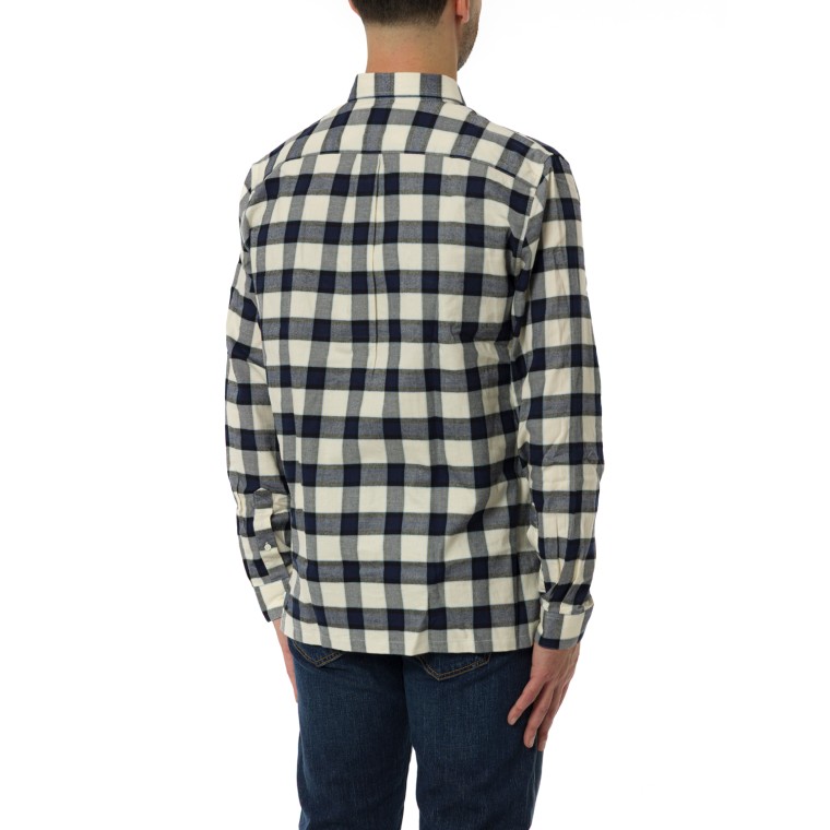 Camicia a quadri Lacoste in flanella