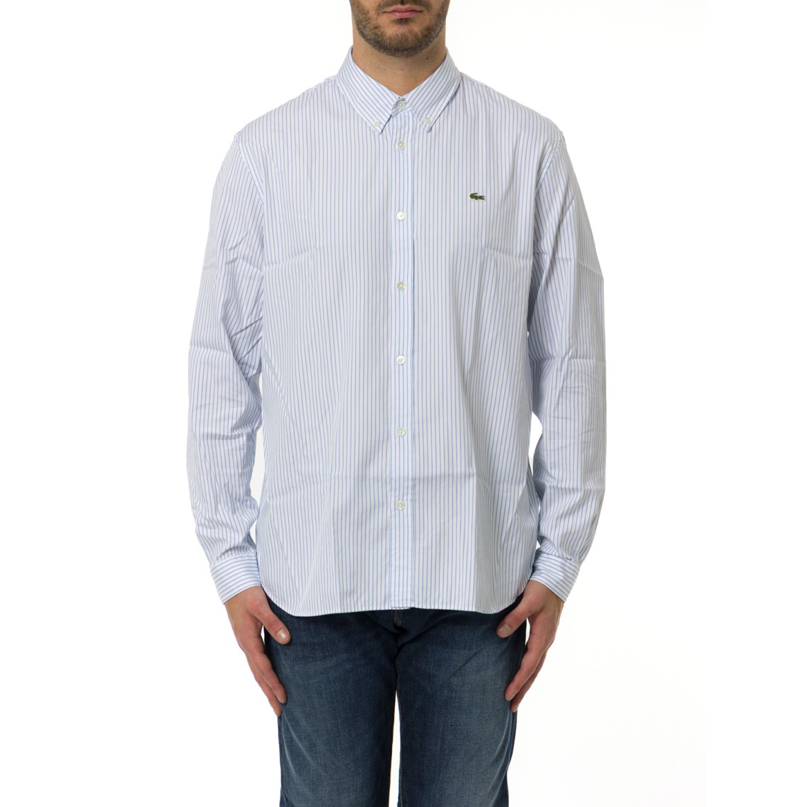 Camicia a righe Lacoste