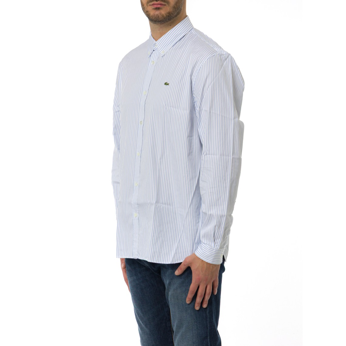 Camicia a righe Lacoste