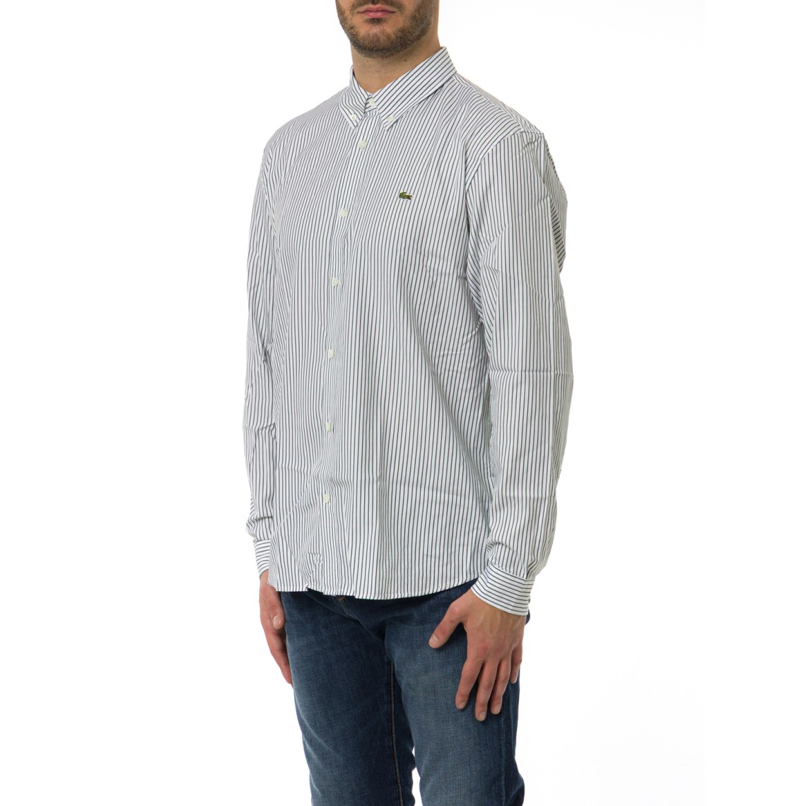 Camicia a righe Lacoste