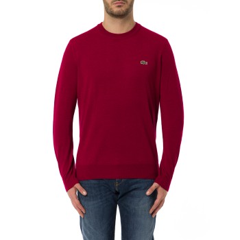 Maglia girocollo con logo basic Lacoste