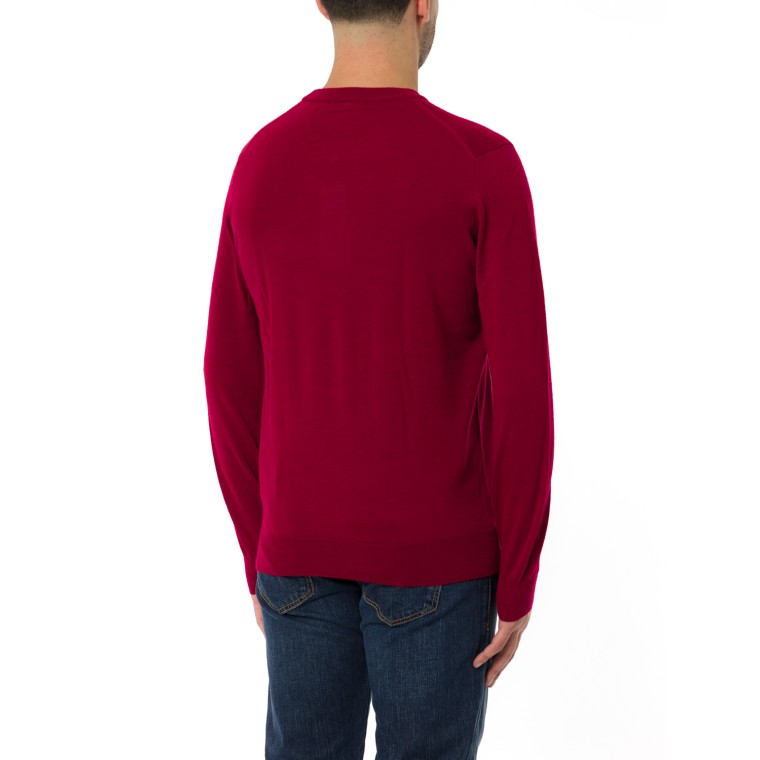 Maglia girocollo con logo basic Lacoste
