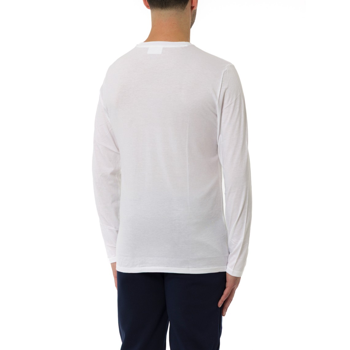 T-shirt in cotone Pima a maniche lunghe Lacoste
