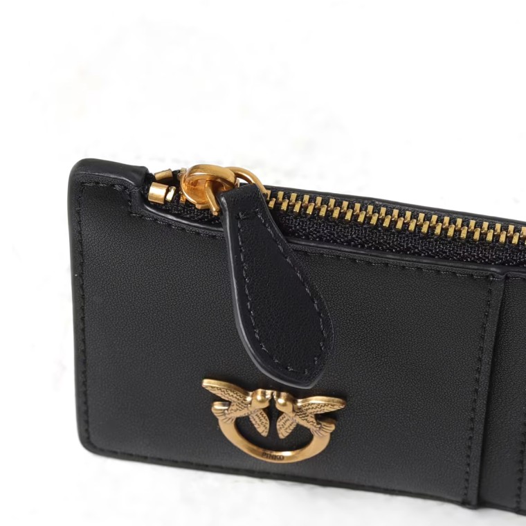 Portacarte Airone Pinko in pelle