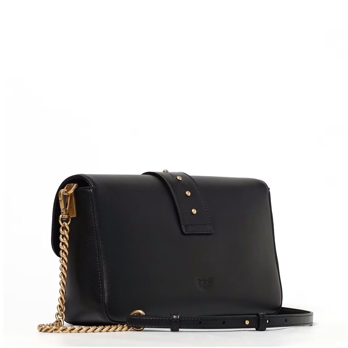 Borsa a mano media Love Bag One Slouchy in pelle con doppia tracolla Pinko