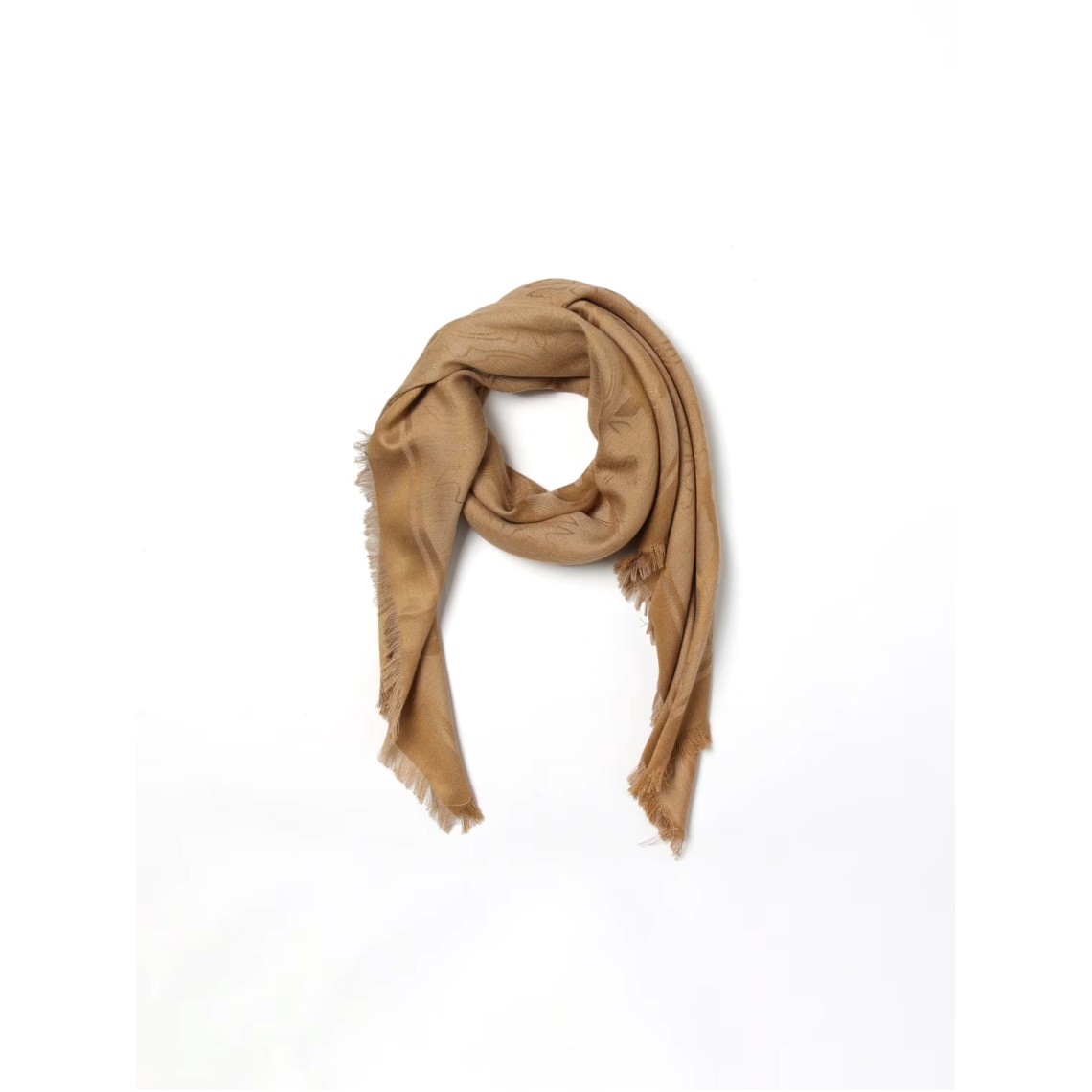 Sciarpa Polonia in viscosa con monogram jacquard Pinko