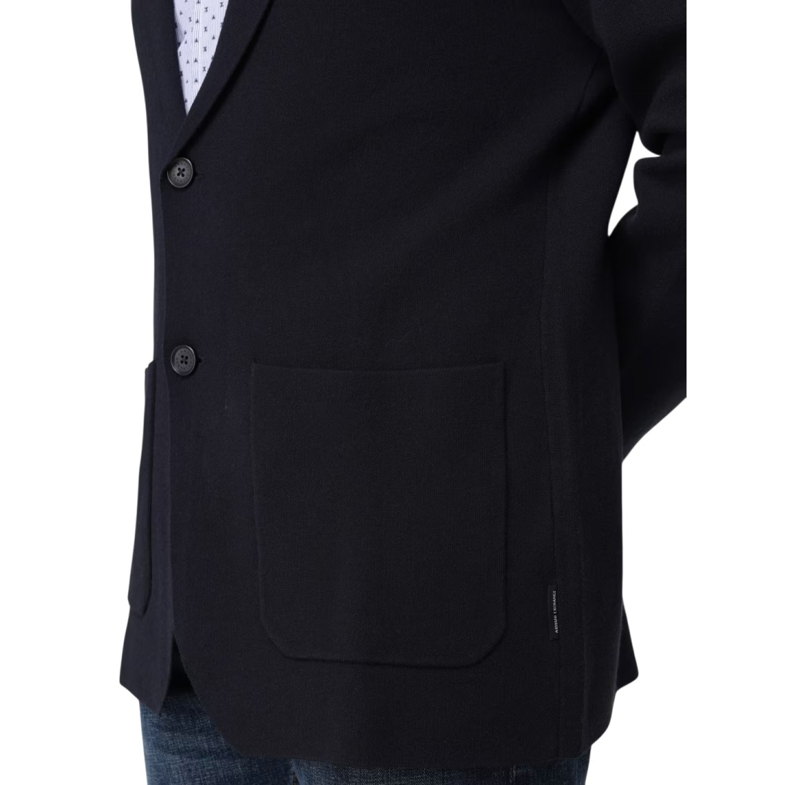 Blazer destrutturato Armani Exchange in jersey