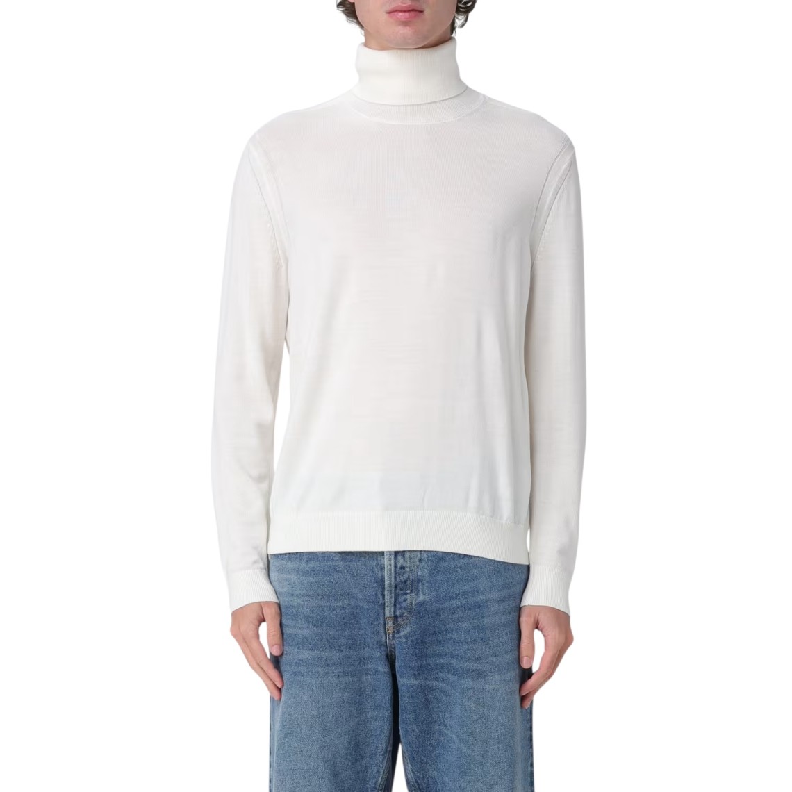 Maglia a dolcevita in lana vergine Armani Exchange