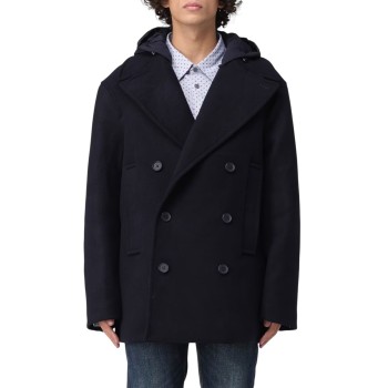 Peacot con cappuccio in nylon Armani Exchange
