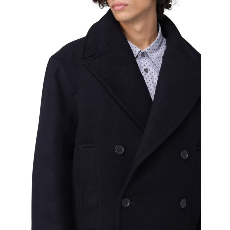 Peacot con cappuccio in nylon Armani Exchange