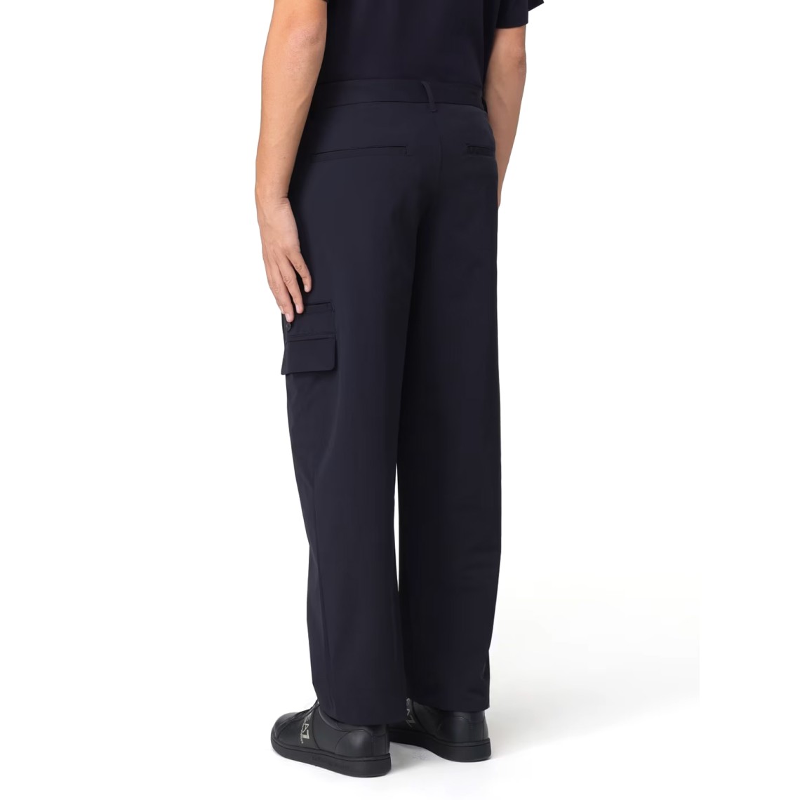 Pantalone cargo Armani Exchange in nylon stretch