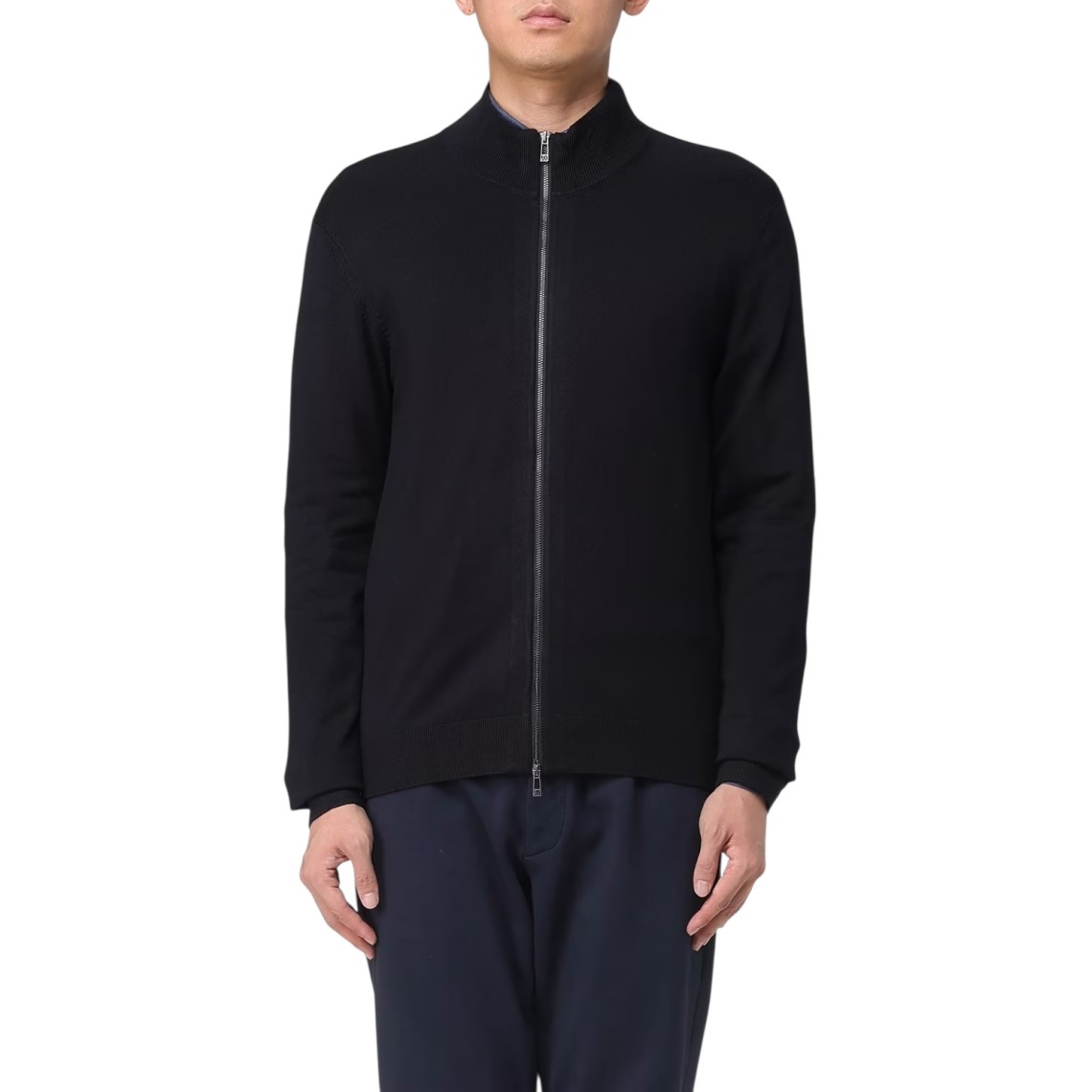 Cardigan con zip basic Armani Exchange