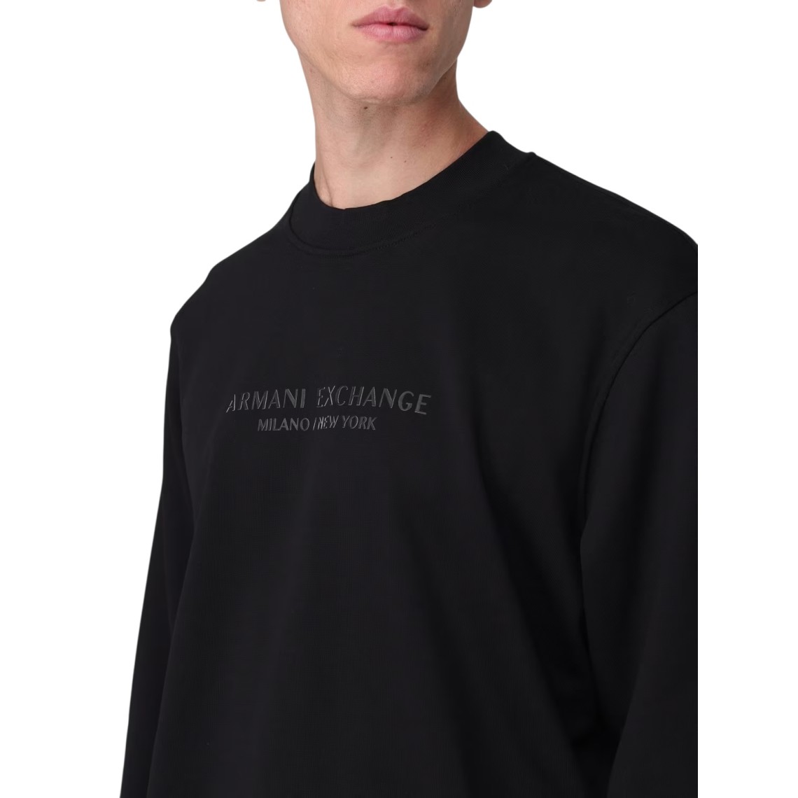 Felpa Armani Exchange in cotone con logo