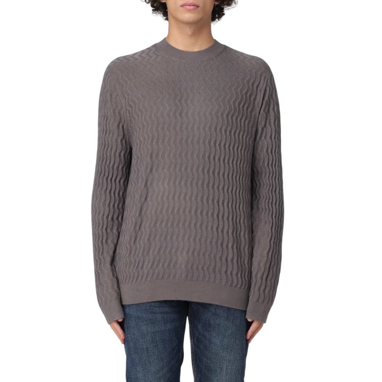 Pullover basic Armani Exchange in misto lana