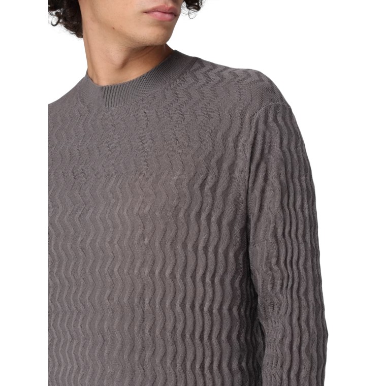 Pullover basic Armani Exchange in misto lana