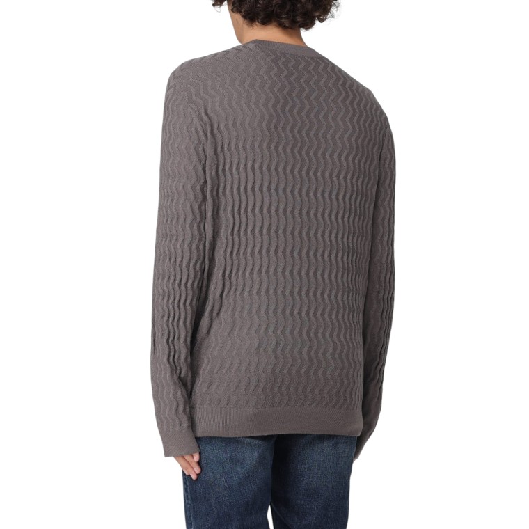 Pullover basic Armani Exchange in misto lana
