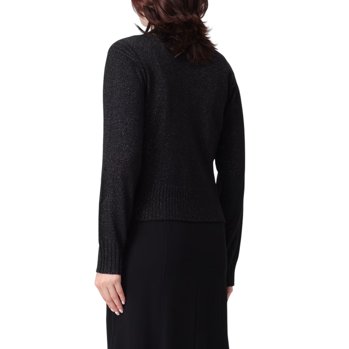 Cardigan in misto lana vergine lurex Armani Exchange