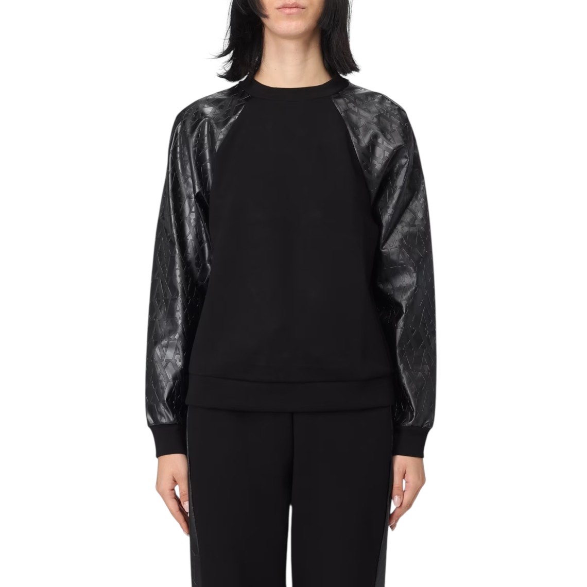 Felpa Armani Exchange in misto cotone