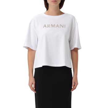 T-shirt Armani Exchange in cotone con logo