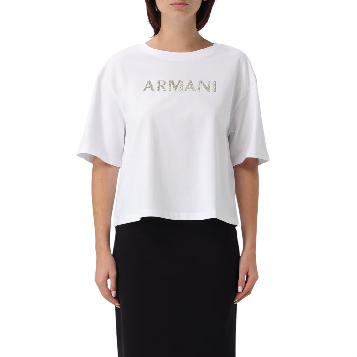 T-shirt Armani Exchange in cotone con logo