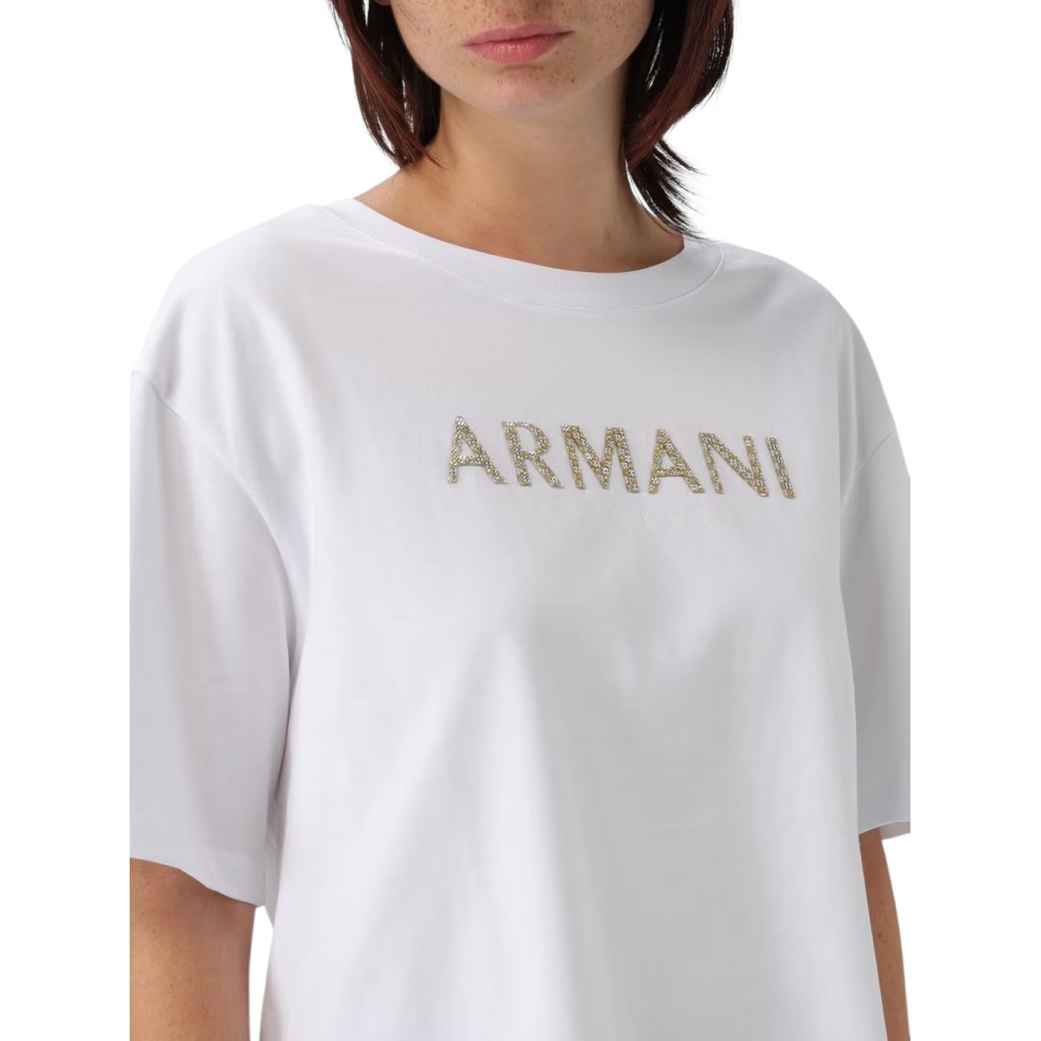 T-shirt Armani Exchange in cotone con logo