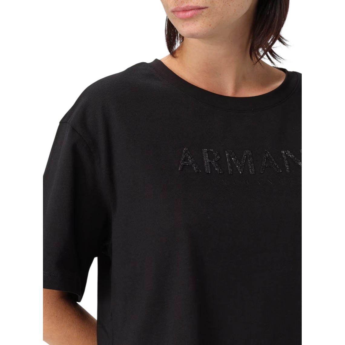 T-shirt Armani Exchange in cotone con logo