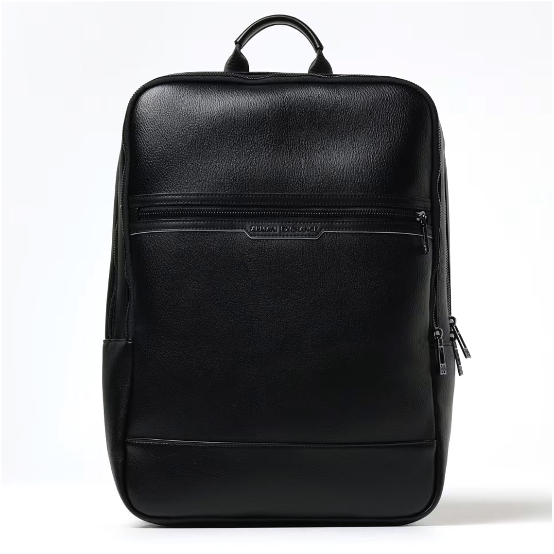 Zaino in ecopelle con logo Armani Exchange