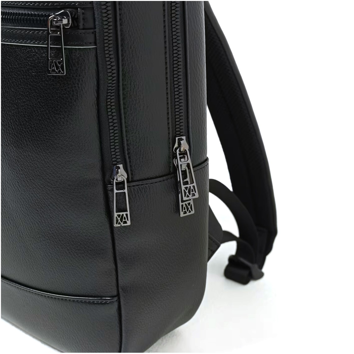 Zaino in ecopelle con logo Armani Exchange