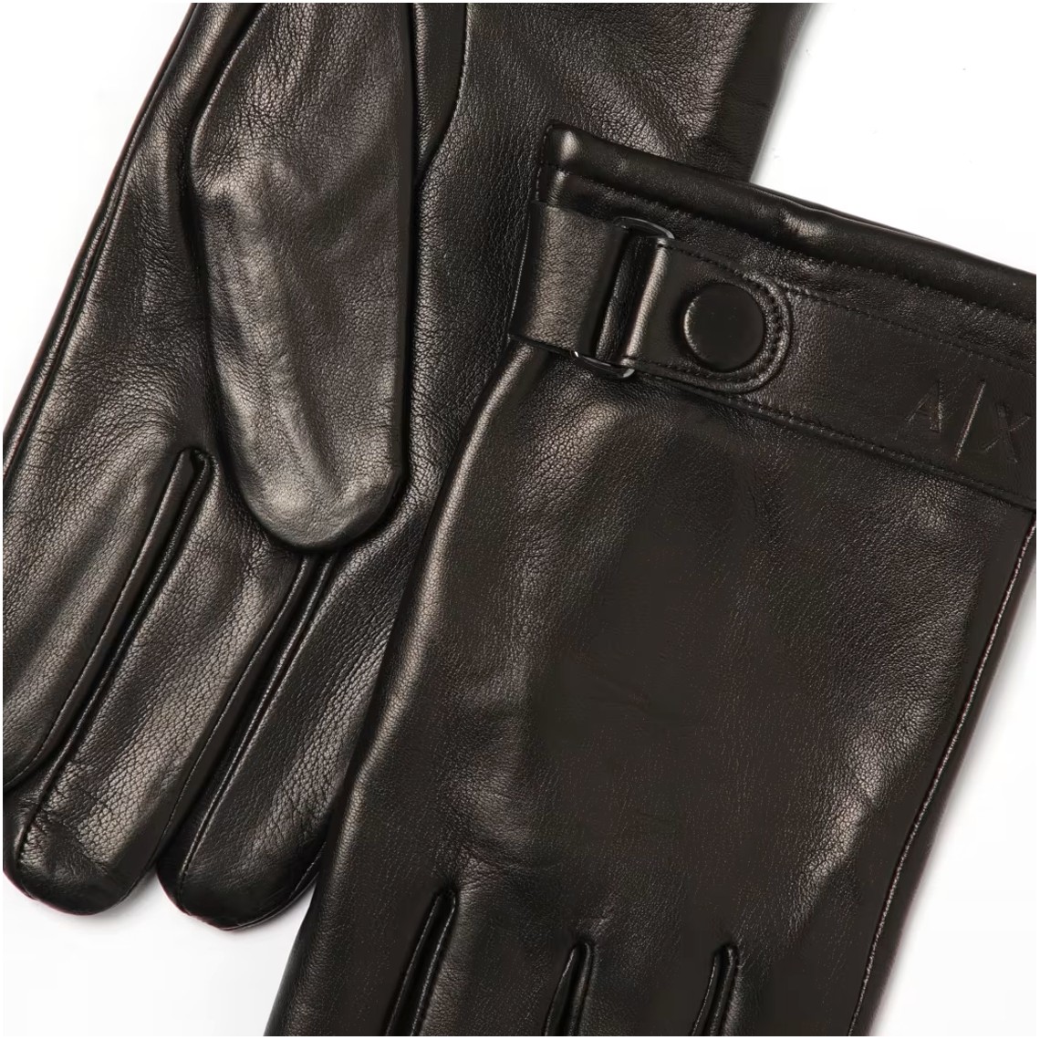 Guanti Armani Exchange in pelle