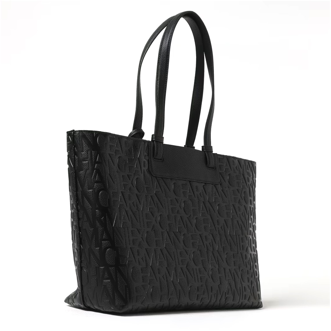 Borsa a spalla shopping logata Armani Exchange
